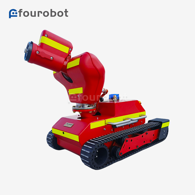 Fire Robot with Water Inlet Control